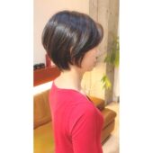 グラデーションボブ×ナチュラルハイライト